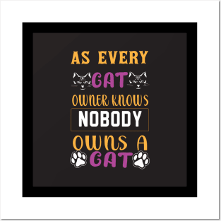 cats design Posters and Art